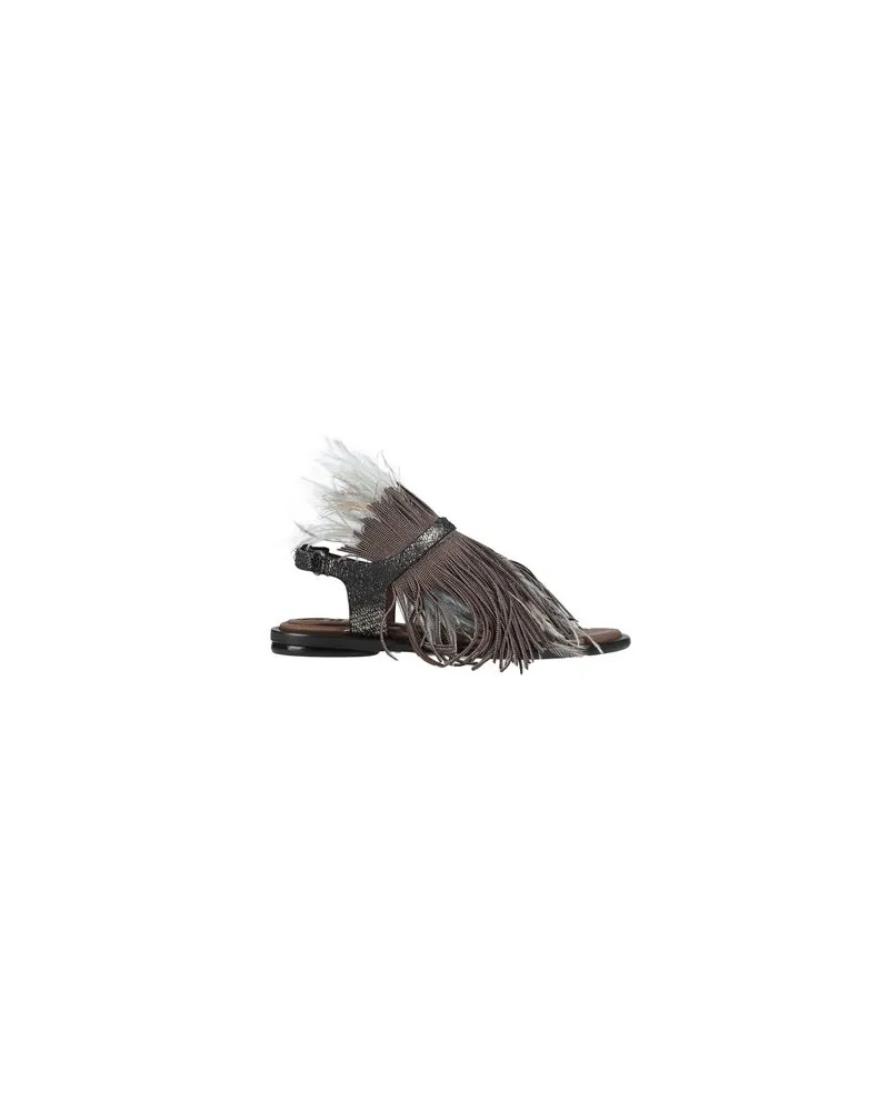 Brunello Cucinelli SCHUHE - Zehentrennerauf YOOX.COM Bronze