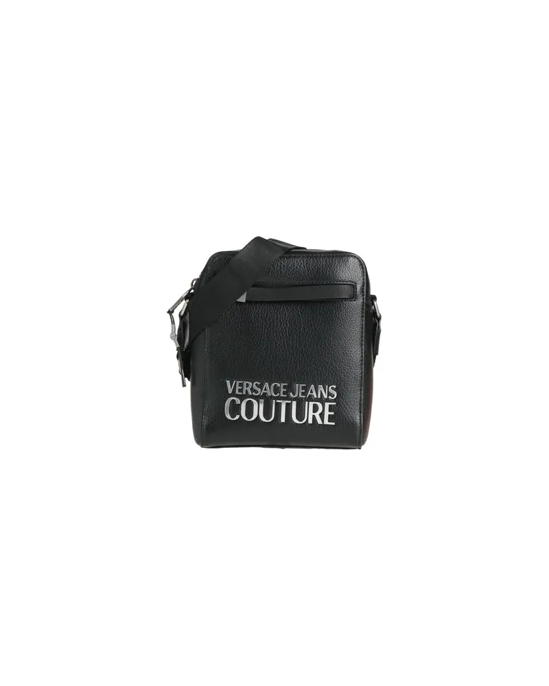 Versace Jeans TASCHEN - Umhängetascheauf YOOX.COM Schwarz