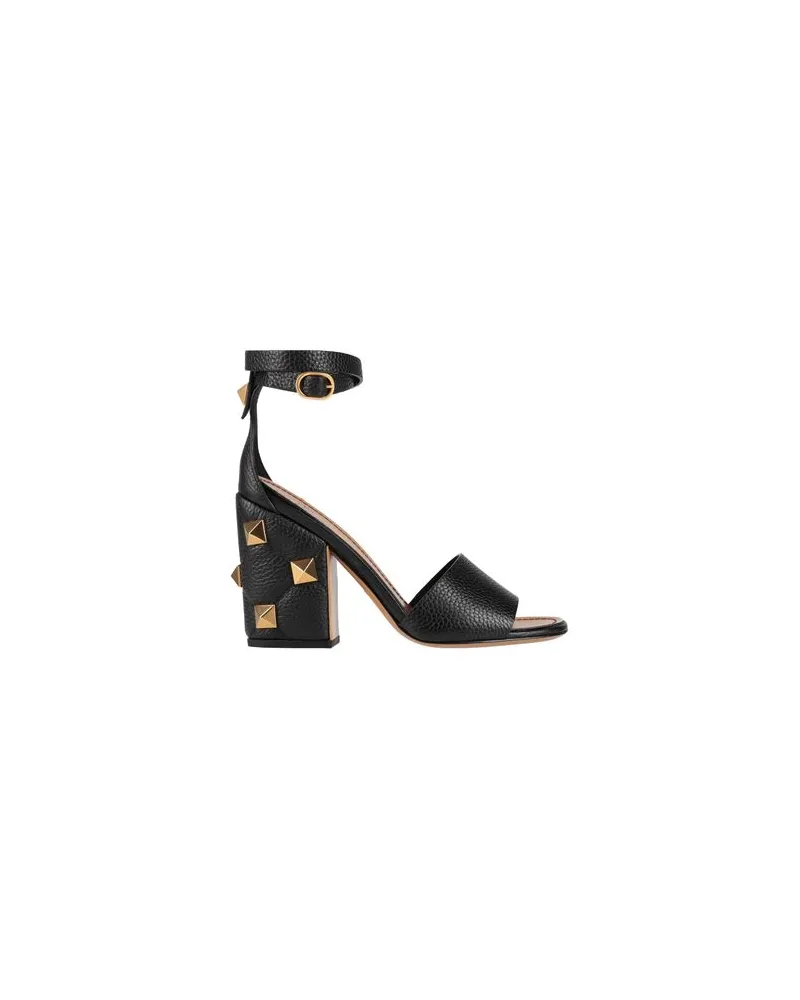 Valentino Garavani SCHUHE - Sandalenauf YOOX.COM Schwarz