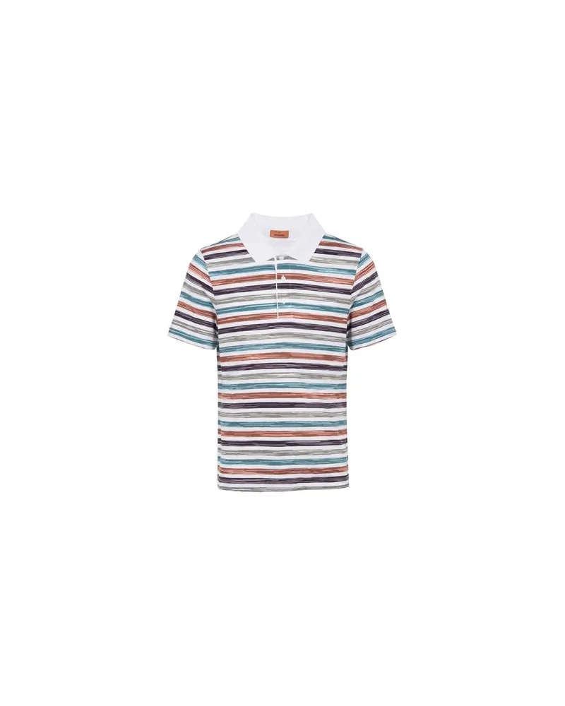 Missoni TOPS - Poloshirtsauf YOOX.COM Weiß