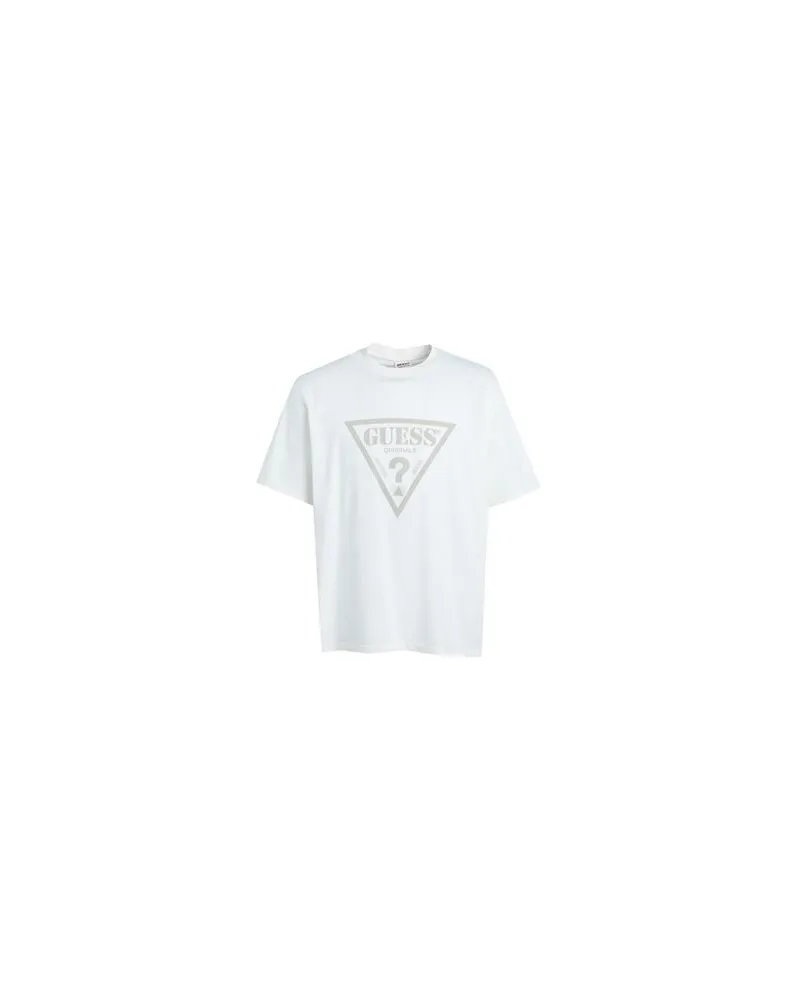 Guess TOPS - T-shirtsauf YOOX.COM Elfenbein