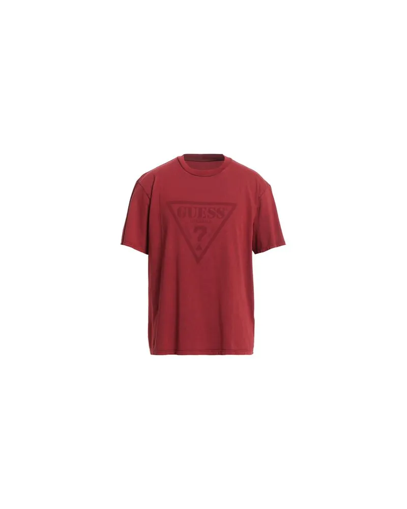 Guess TOPS - T-shirtsauf YOOX.COM Ziegelrot