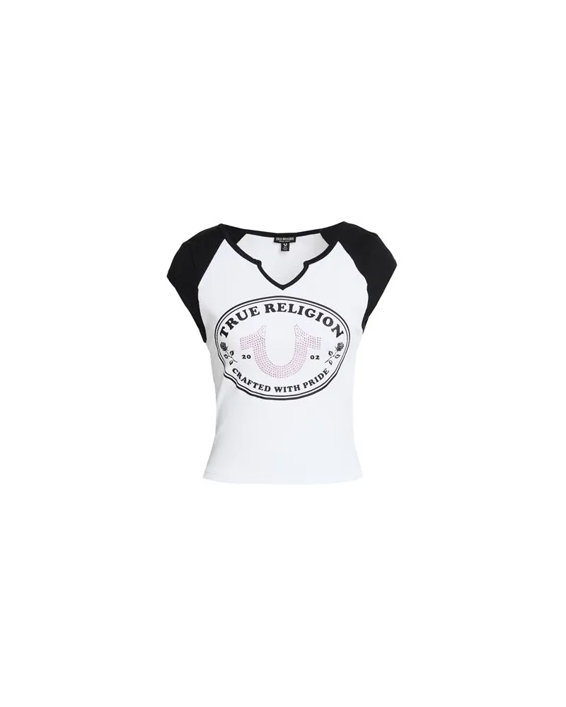 True Religion TOPS - T-shirtsauf YOOX.COM Schwarz