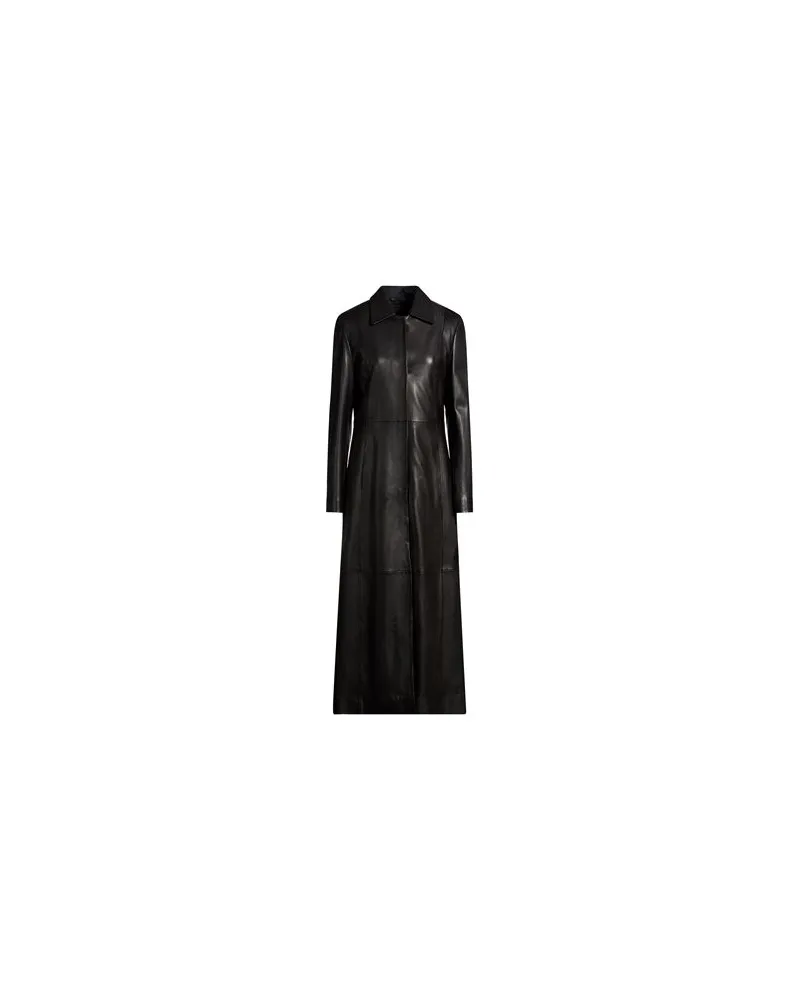 ALYSI CRÈME - JACKEN & MÄNTEL - Jacken, Mäntel & Trenchcoatsauf YOOX.COM Schwarz