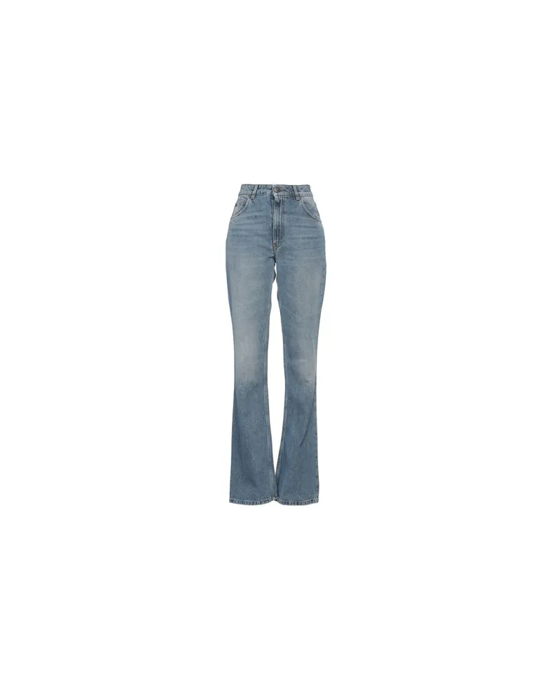 Twin-Set HOSEN & RÖCKE - Jeanshosenauf YOOX.COM Blau