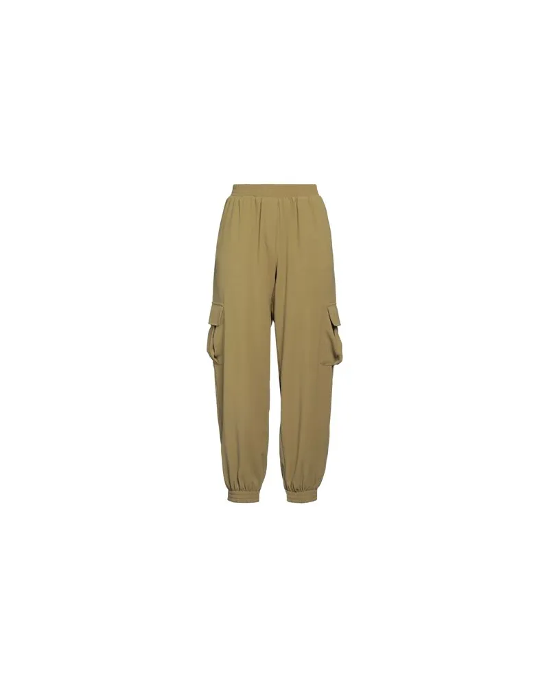 Silvian Heach HOSEN & RÖCKE - Hosenauf YOOX.COM Militärgrün