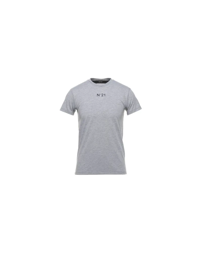 N° 21 TOPS - T-shirtsauf YOOX.COM Hellgrau