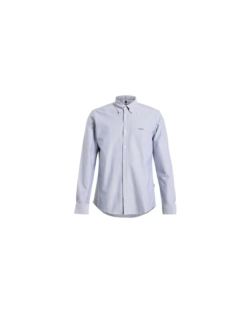 HUGO BOSS TOPS - Hemdenauf YOOX.COM Marineblau