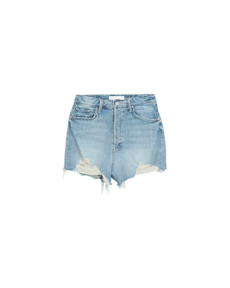 Mother SUPERIOR - HOSEN & RÖCKE - Jeansshortsauf YOOX.COM Blau