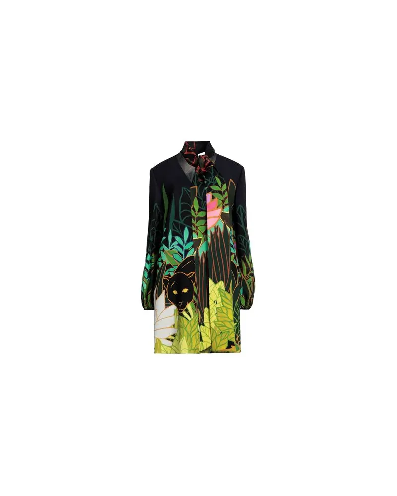 Valentino Garavani KLEIDER - Mini-Kleiderauf YOOX.COM Nachtblau