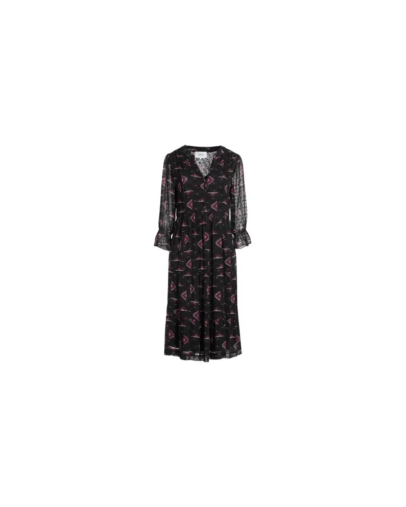 ba&sh KLEIDER - Midi-Kleiderauf YOOX.COM Dunkelbraun