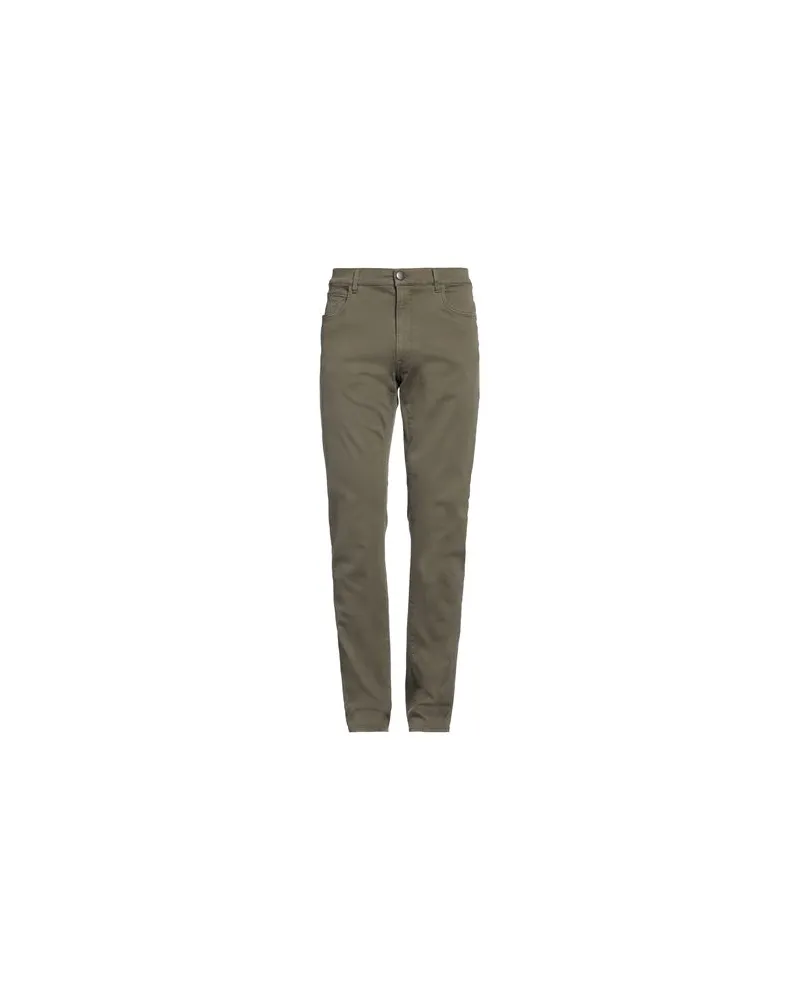 Trussardi HOSEN & RÖCKE - Hosenauf YOOX.COM Militärgrün