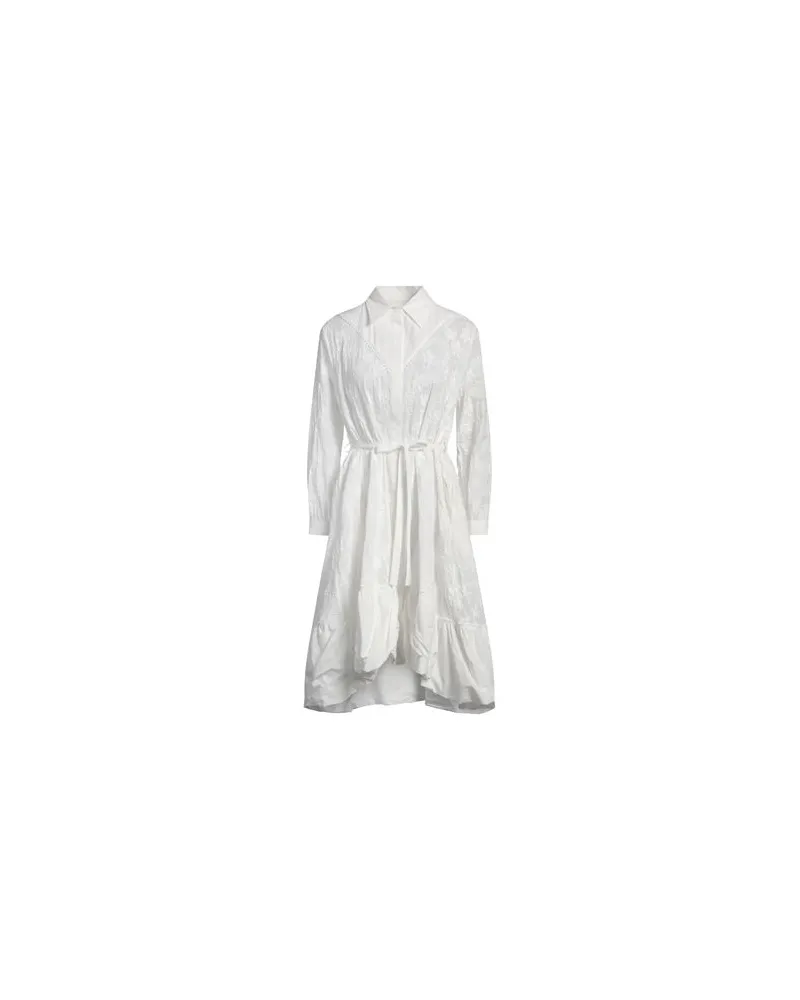 HIGH KLEIDER - Midi-Kleiderauf YOOX.COM Weiß