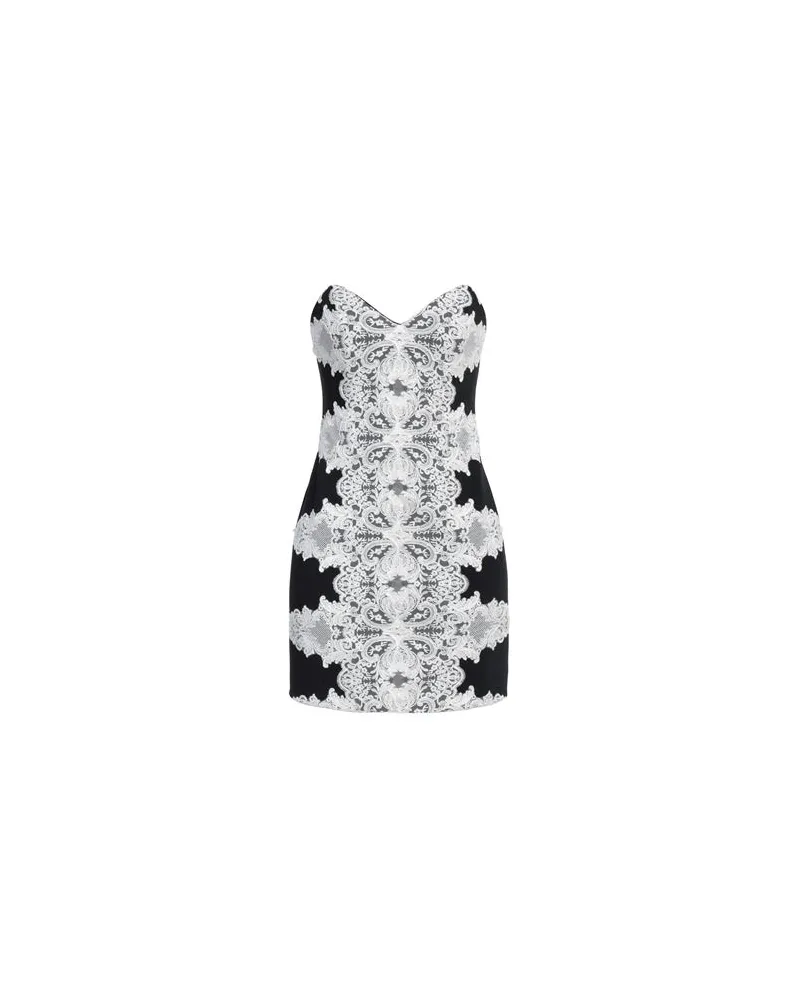 Elisabetta Franchi KLEIDER - Mini-Kleiderauf YOOX.COM Schwarz