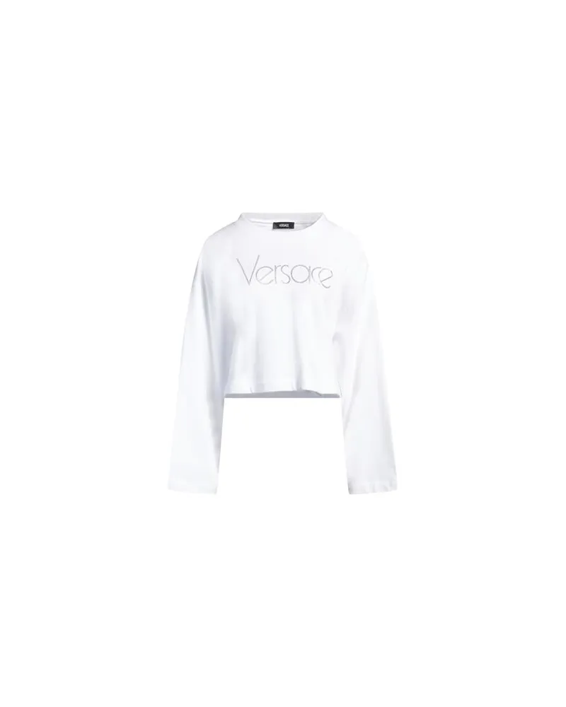 Versace TOPS - Sweatshirtsauf YOOX.COM Weiß
