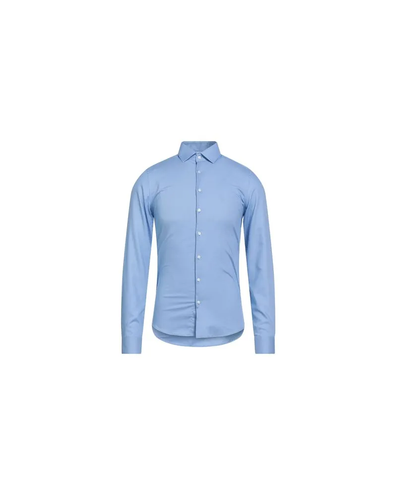 Calvin Klein TOPS - Hemdenauf YOOX.COM Hellblau