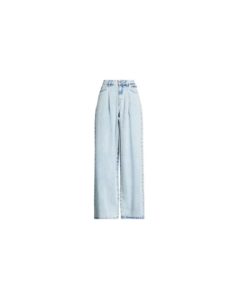 Karl Lagerfeld HOSEN & RÖCKE - Jeanshosenauf YOOX.COM Blau