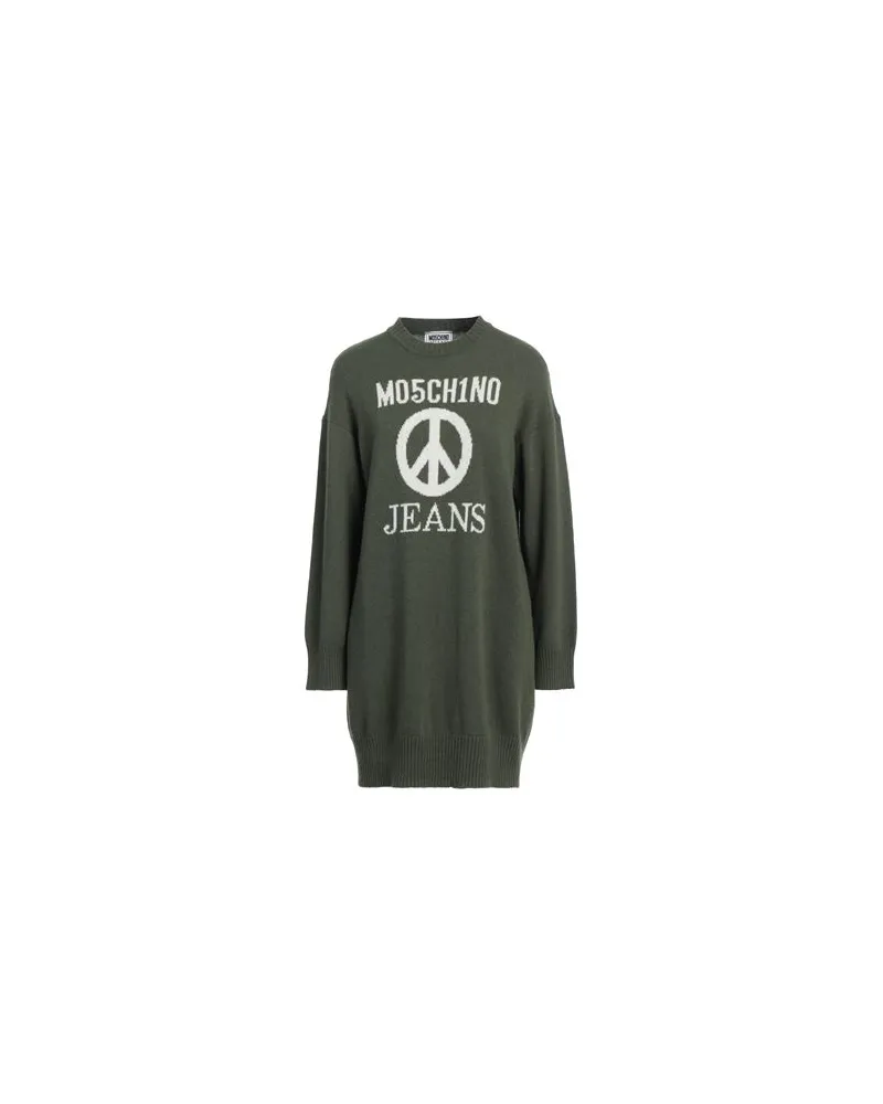 Moschino KLEIDER - Mini-Kleiderauf YOOX.COM Militärgrün