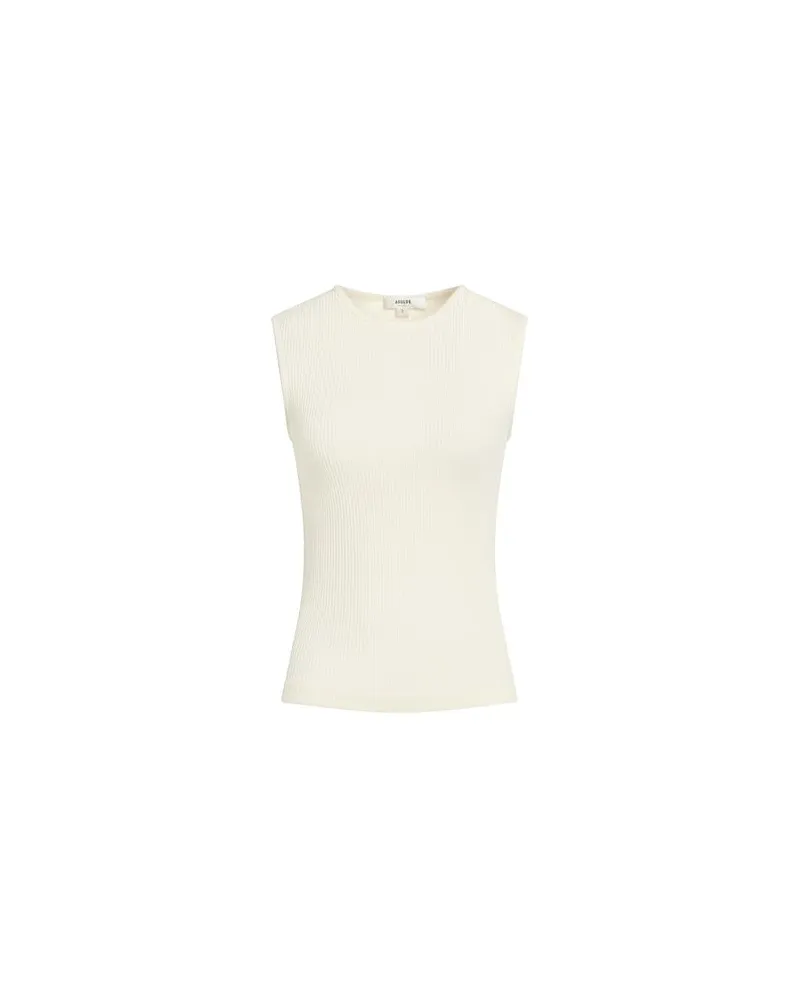 AGOLDE TOPS - Topsauf YOOX.COM Cremeweiß