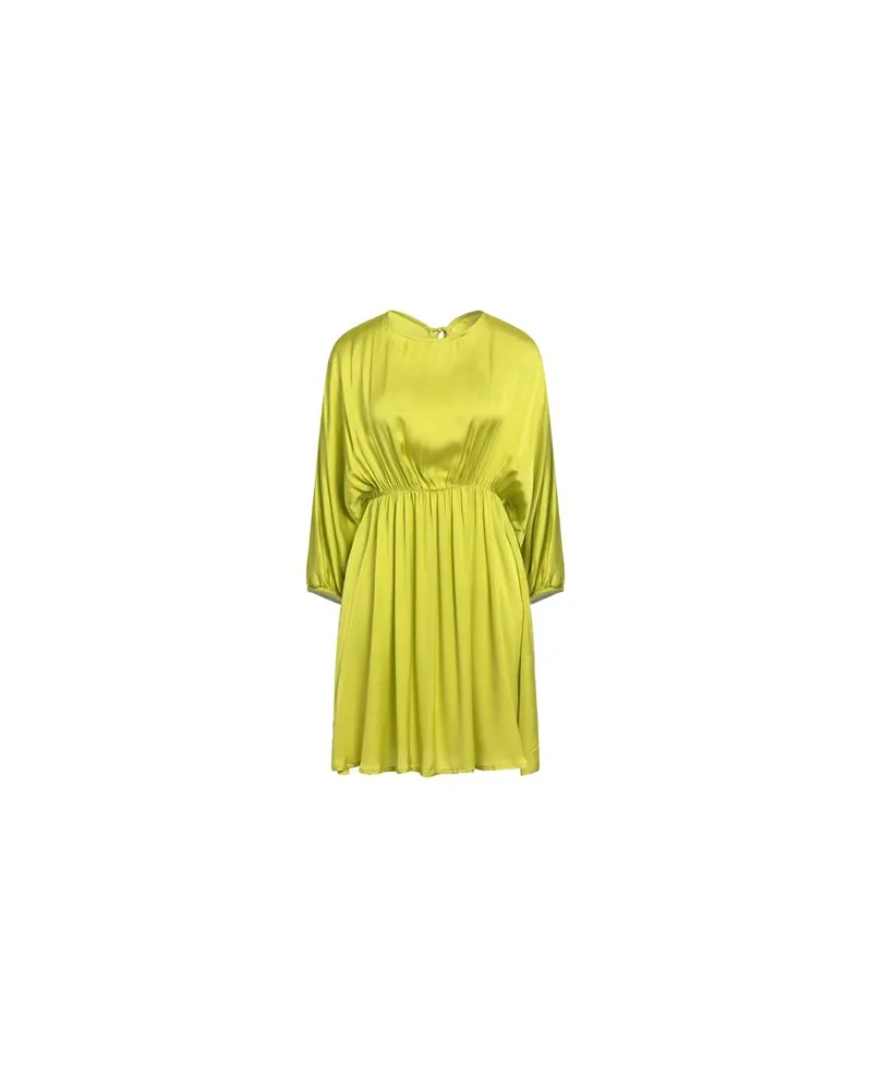Même Road KLEIDER - Mini-Kleiderauf YOOX.COM Limettengrün
