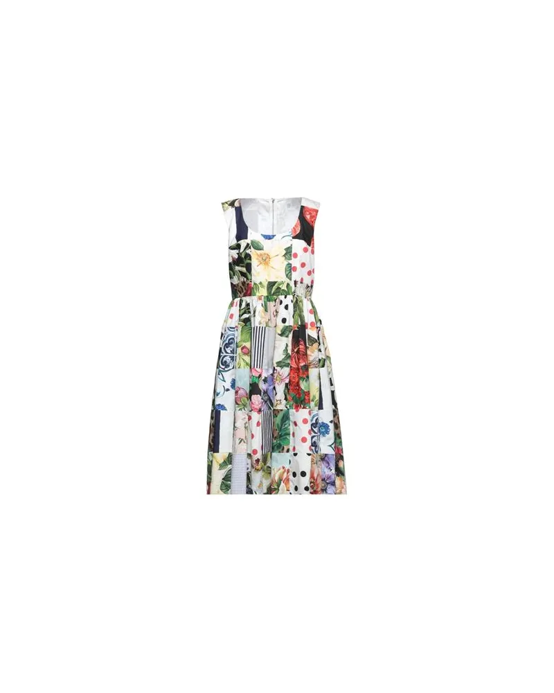 Dolce & Gabbana KLEIDER - Midi-Kleiderauf YOOX.COM Weiß