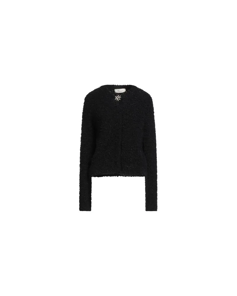 Blumarine STRICKWAREN - Strickjackenauf YOOX.COM Schwarz