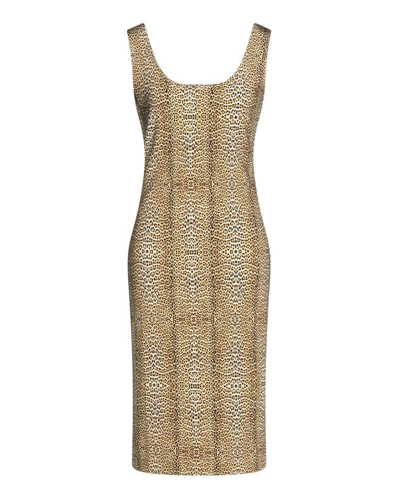 Just Cavalli Midi-Kleid Sand