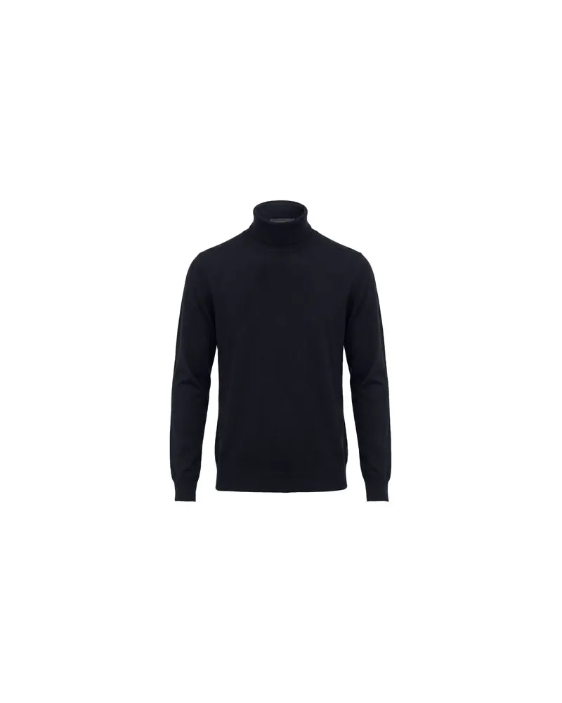Emporio Armani STRICKWAREN - Rollkragenpulloverauf YOOX.COM Nachtblau