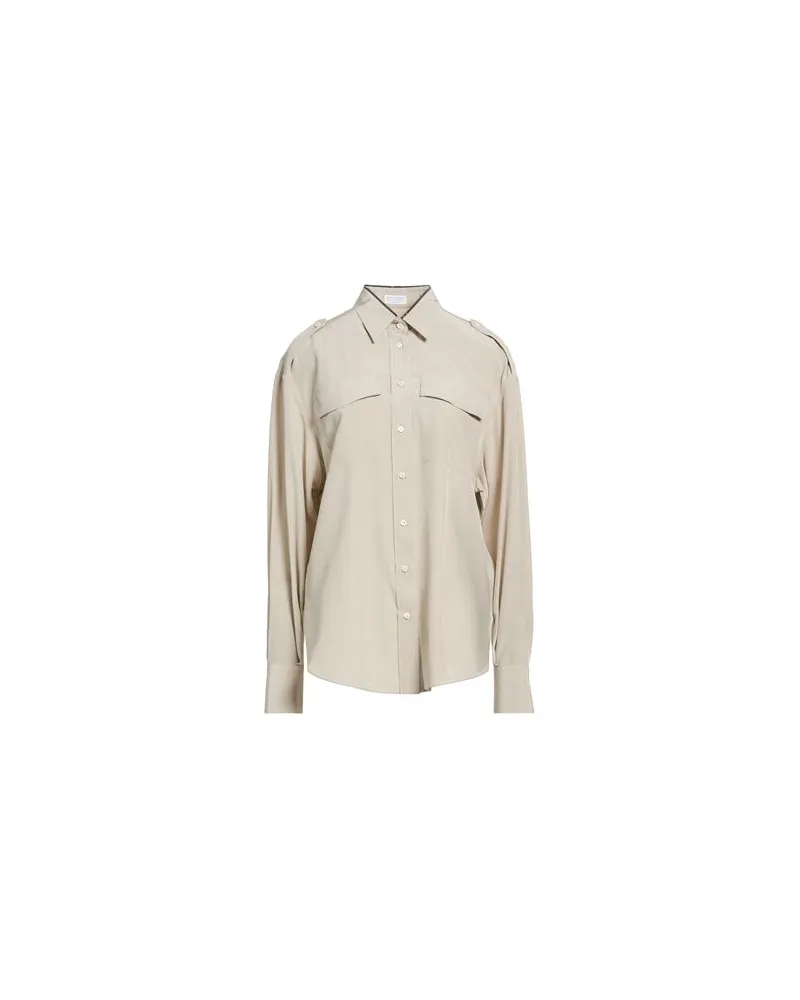 Brunello Cucinelli TOPS - Hemdenauf YOOX.COM Sand