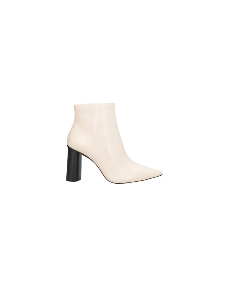 CARRANO SCHUHE - Stiefelettenauf YOOX.COM Cremeweiß