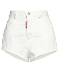 Dsquared2 Jeansshorts Weiß