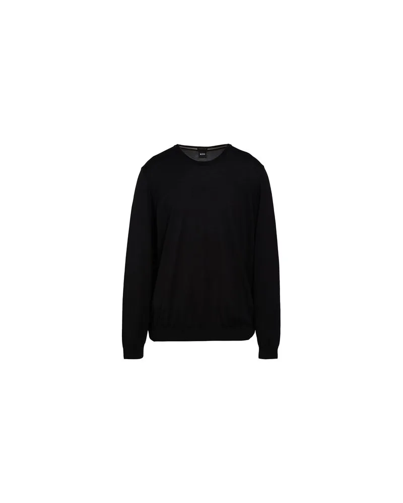HUGO BOSS STRICKWAREN - Pulloverauf YOOX.COM Schwarz
