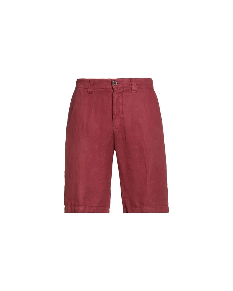 120% Lino HOSEN & RÖCKE - Shorts & Bermudashortsauf YOOX.COM Ziegelrot