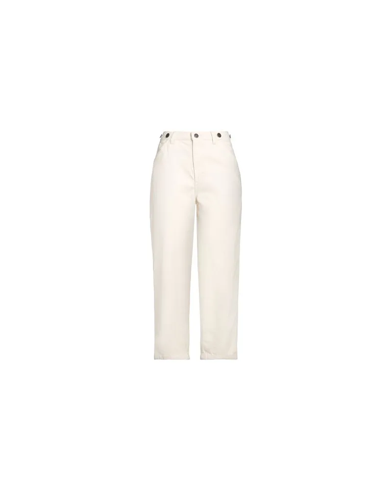 American Vintage HOSEN & RÖCKE - Jeanshosenauf YOOX.COM Elfenbein