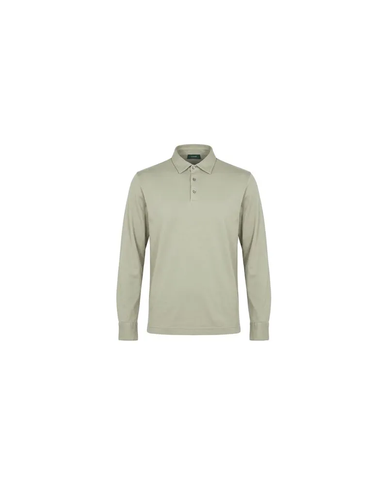 Zanone TOPS - Poloshirtsauf YOOX.COM Salbeigrün