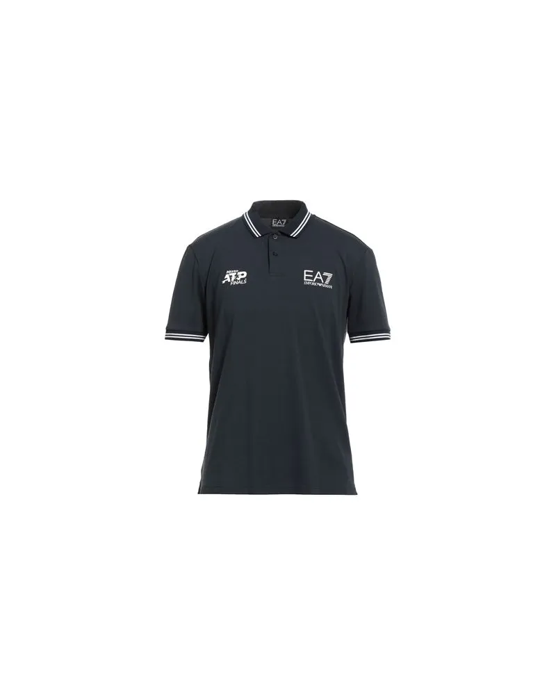 EA7 TOPS - Poloshirtsauf YOOX.COM Marineblau