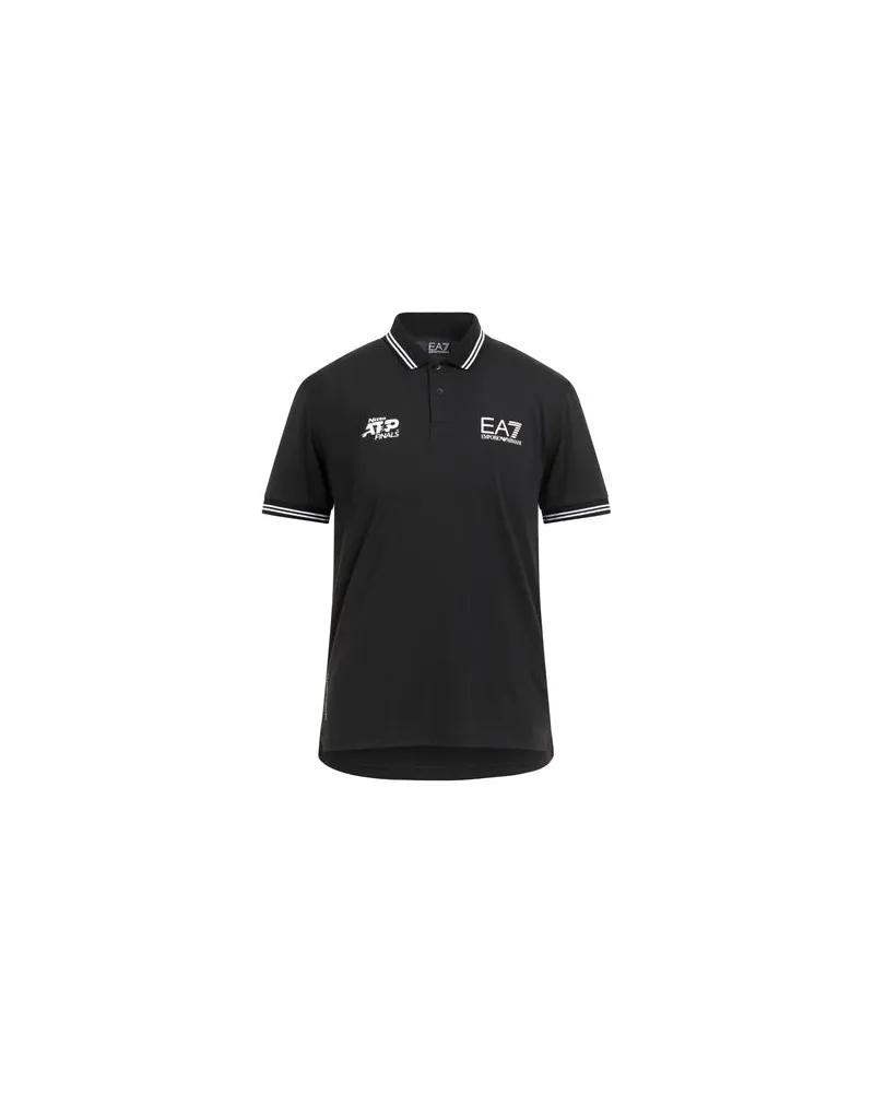 EA7 TOPS - Poloshirtsauf YOOX.COM Schwarz