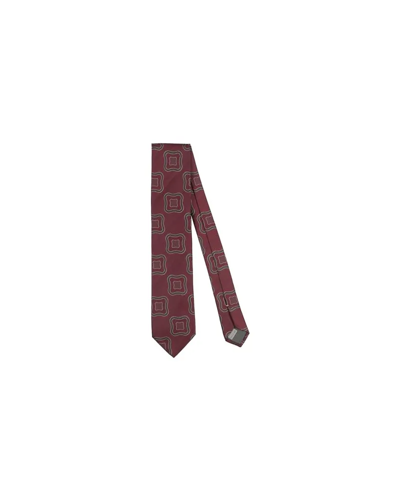 Canali ACCESSOIRES - Krawatten & Fliegenauf YOOX.COM Bordeaux
