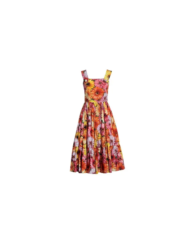 Dolce & Gabbana KLEIDER - Midi-Kleiderauf YOOX.COM Orange