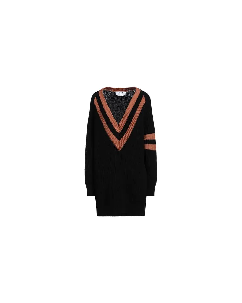 MSGM STRICKWAREN - Pulloverauf YOOX.COM Schwarz