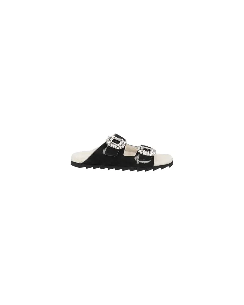 Roger Vivier SCHUHE - Sandalenauf YOOX.COM Schwarz
