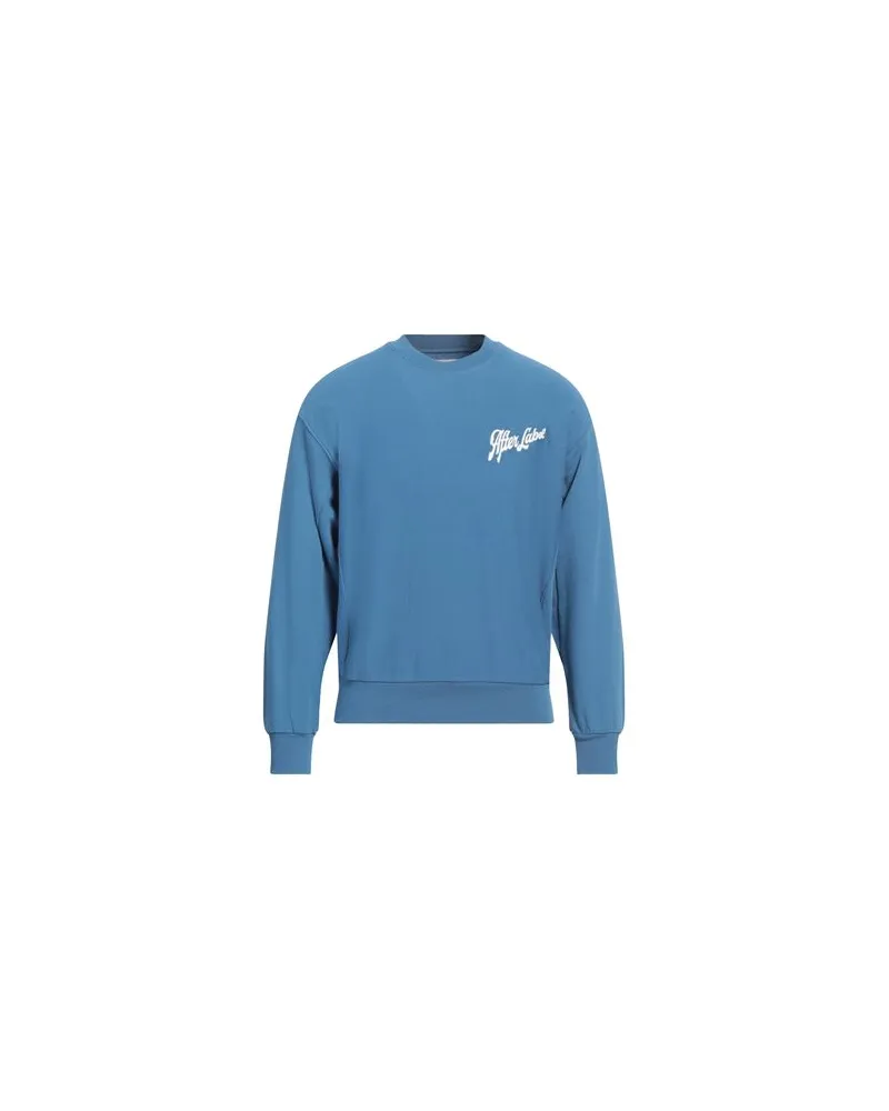 AFTER/LABEL TOPS - Sweatshirtsauf YOOX.COM Azurblau