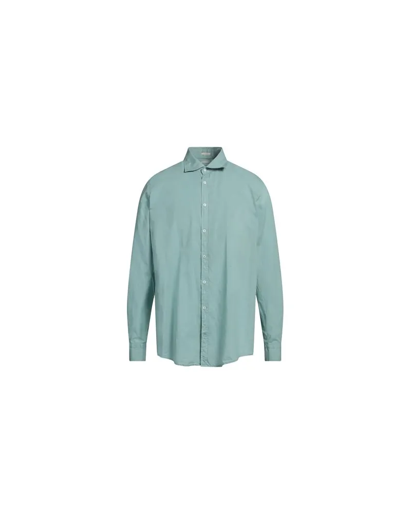Massimo Alba TOPS - Hemdenauf YOOX.COM Salbeigrün