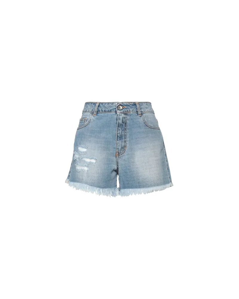 Le Volière HOSEN & RÖCKE - Jeansshortsauf YOOX.COM Blau