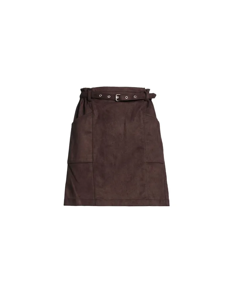 only HOSEN & RÖCKE - Miniröckeauf YOOX.COM Schokobraun