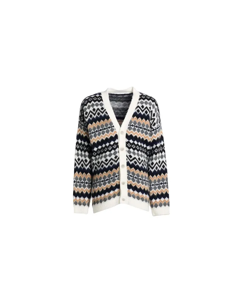 OFFICINA 36 STRICKWAREN - Strickjackenauf YOOX.COM Weiß