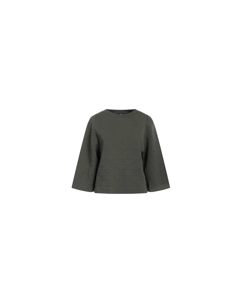 Elisabetta Franchi STRICKWAREN - Pulloverauf YOOX.COM Militärgrün