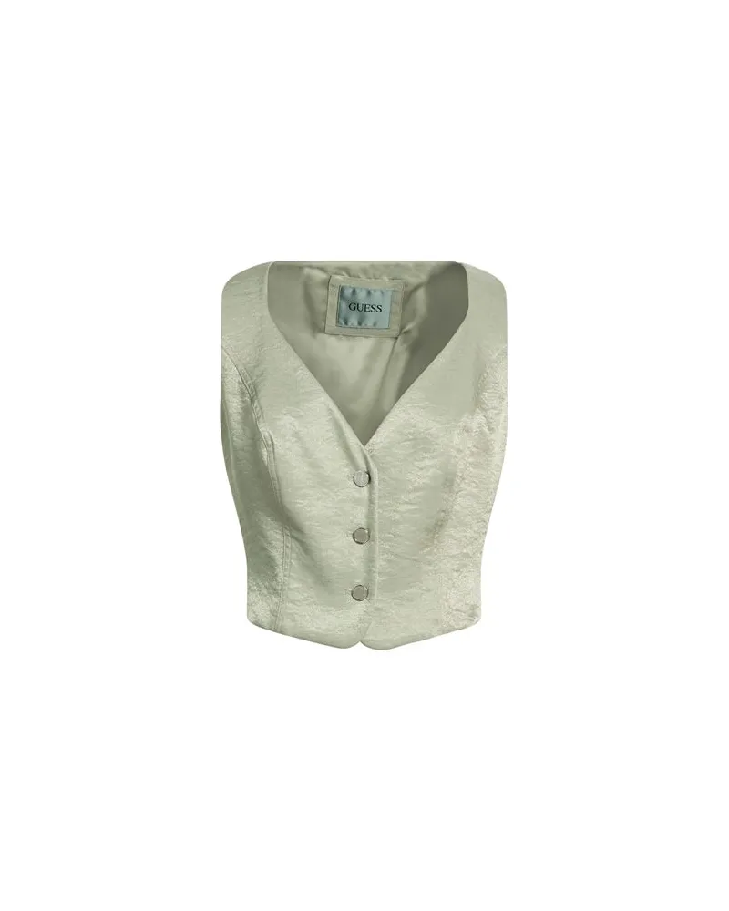 Guess ANZÜGE und CO-ORDS - Couture-Westenauf YOOX.COM Salbeigrün