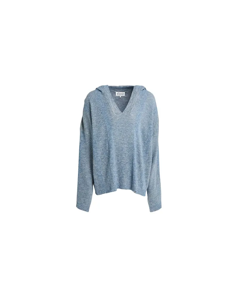 Maison Margiela STRICKWAREN - Pulloverauf YOOX.COM Taubenblau