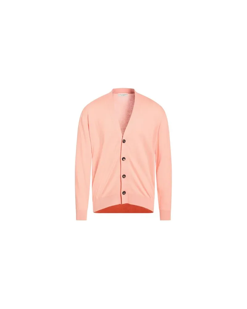 Filippo de Laurentiis STRICKWAREN - Strickjackenauf YOOX.COM Lachs